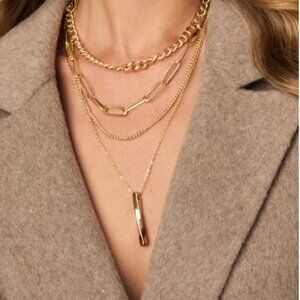 Gold-Tone Necklace Set